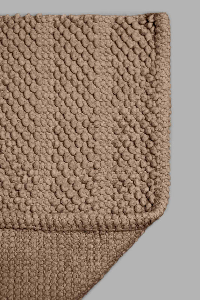 Redtag-Taupe-Popcorn-Bathmat-Bathmats-Home-Bathroom-