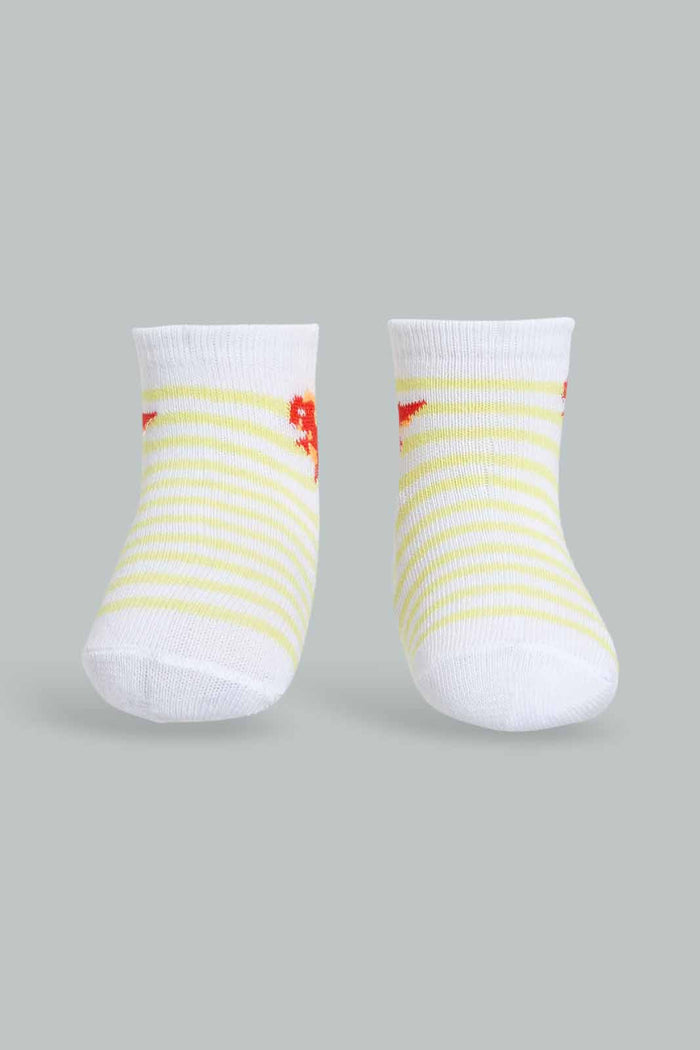 Redtag-Assorted-Striped-Socks-4-Pack-365,-Category:Socks,-Colour:Assorted,-Deals:New-In,-Filter:Infant-Boys-(3-to-24-Mths),-INB-Socks,-New-In-INB-APL,-Non-Sale,-Section:Boys-(0-to-14Yrs)-Infant-Boys-3 to 24 Months