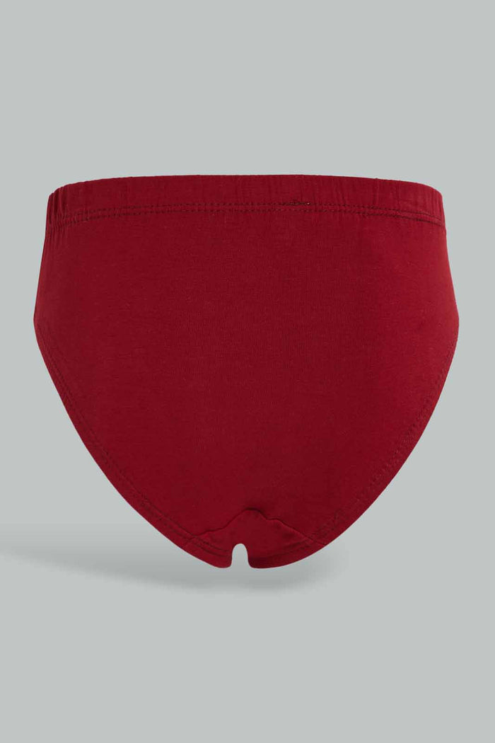 Redtag-5-Pack-Brief-Grey-Marl/Orange/Yellow/Red/Grey-Marl-365,-BOY-Boxers,-Category:Boxers,-Colour:Assorted,-Deals:New-In,-Dept:Boys,-ESS,-Filter:Boys-(2-to-8-Yrs),-New-In-BOY-APL,-Non-Sale,-Section:Boys-(0-to-14Yrs)-Boys-2 to 8 Years