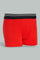 Redtag-3-Pack-Boxer-Short-Black/-Navy/-Red-365,-BOY-Boxers,-Category:Boxers,-Colour:Assorted,-Deals:New-In,-ESS,-Filter:Boys-(2-to-8-Yrs),-New-In-BOY-APL,-Non-Sale,-Section:Boys-(0-to-14Yrs)-Boys-2 to 8 Years