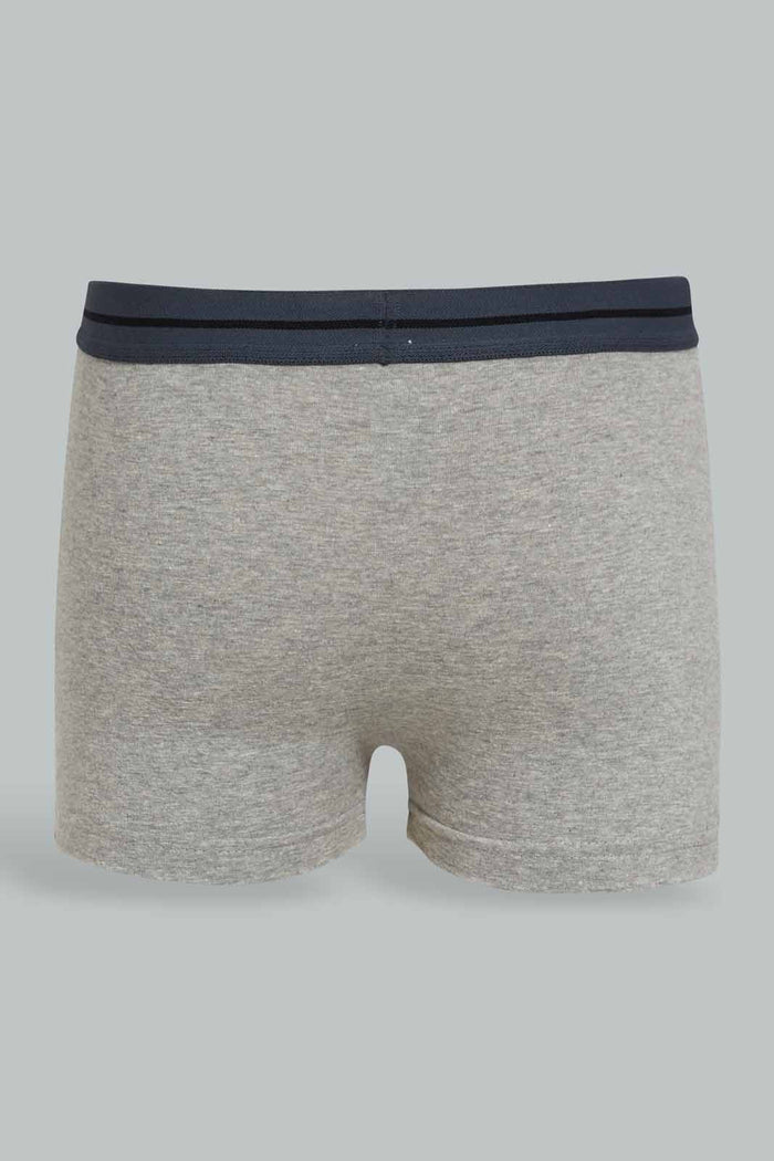 Redtag-White/Black/Grey-Mel-3Pcs-Pack-Boxer-Shorts-BSR-Boxers,-Category:Boxers,-Colour:Assorted,-Deals:New-In,-Dept:Boys,-ESS,-Filter:Senior-Boys-(8-to-14-Yrs),-New-In-BSR-APL,-Non-Sale,-Section:Boys-(0-to-14Yrs),-W22O-Senior-Boys-9 to 14 Years