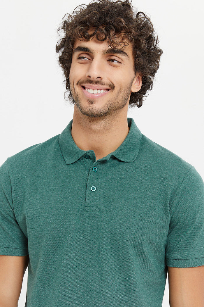 Redtag-Men-Sage-Green-Polo-Shirt-Category:Polo-T-Shirts,-Colour:Green,-Deals:Sale,-Dept:Menswear,-Filter:Men's-Clothing,-H1:MWR,-H2:GEN,-H3:TSH,-H4:POS,-Men-Polo-T-Shirts,-MWRGENTSHPOS,-ProductType:Polo-Shirts,-S23B,-Sale-Men-APL,-Season:S23B,-Section:Men,-TBL-Men's-