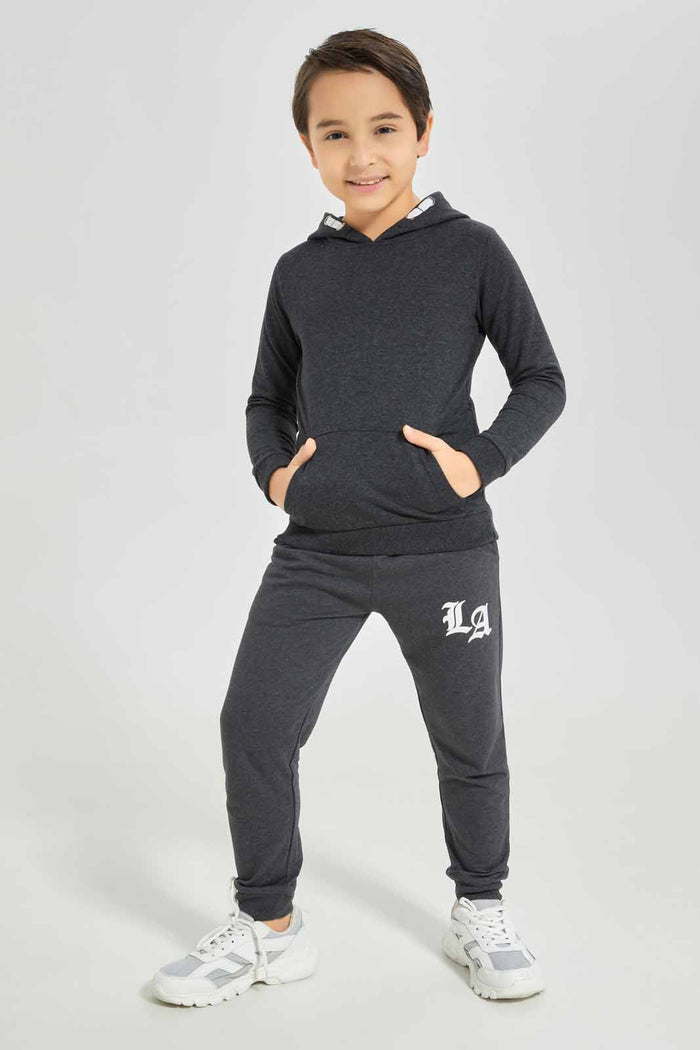 Redtag-Boys-Charcoal-Jogpant-With-Print-BOY-Joggers,-Category:Joggers,-Colour:Charcoal,-Deals:New-In,-Dept:Boys,-Filter:Boys-(2-to-8-Yrs),-New-In-BOY-APL,-Non-Sale,-S23A,-Section:Boys-(0-to-14Yrs),-TBL-Boys-2 to 8 Years