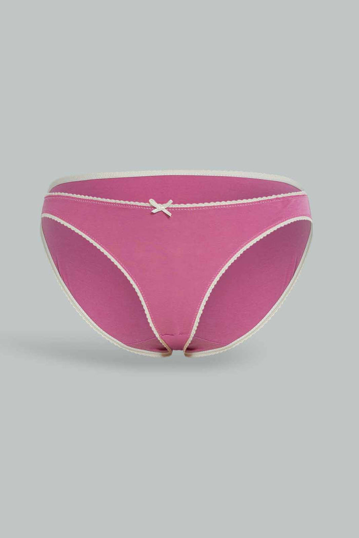 Redtag-Women-Assorted-Bikini-Brief(5-Pack)-365,-Category:Briefs,-Colour:Assorted,-Deals:New-In,-Dept:Ladieswear,-Filter:Women's-Clothing,-New-In-Women-APL,-Non-Sale,-Section:Women,-Women-Briefs--