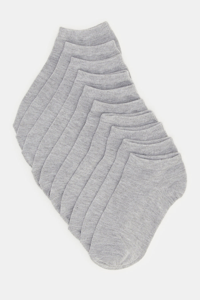 Redtag-Boys-Pack-Of-5---Ankle-Length-Grey-Socks-365,-BSR-Socks,-Category:Socks,-Colour:Grey,-Deals:New-In,-Filter:Senior-Boys-(8-to-14-Yrs),-H1:KWR,-H2:BSR,-H3:IMP,-H4:SKS,-KWRBSRIMPSKS,-New-In-BSR-APL,-Non-Sale,-Packs,-ProductType:Ankle-Socks,-Season:365,-Section:Boys-(0-to-14Yrs),-Set:Set-of-5-Senior-Boys-9 to 14 Years