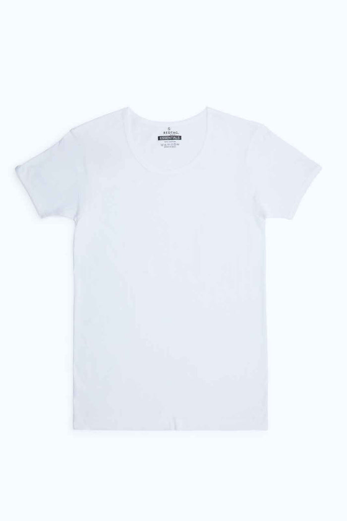 Redtag-Men-White-Single-Pack-Short-Sleeve-Vest-365,-Category:Vests,-Colour:White,-Deals:New-In,-Filter:Men's-Clothing,-Men-Vests,-New-In-Men-APL,-Non-Sale,-Section:Men-Men's-