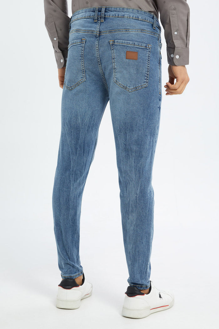 Redtag-Men-Blue-5-Pocket-Skinny-Fit-Jeans-365,-Category:Jeans,-Colour:Blue,-Deals:New-In,-Event:STRATEGY,-Filter:Men's-Clothing,-FIT-WALL-(FTW),-H1:MWR,-H2:GEN,-H3:DNB,-H4:JNS,-Men-Jeans,-New-In-Men-APL,-Non-Sale,-Promo:STRATEGY,-Season:365365,-Section:Men-Men's-