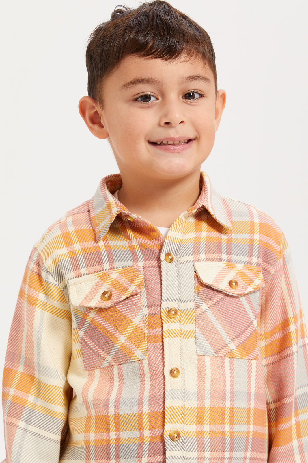 Buy Boys Multicolour Check Shacket Shirt 127803468 in UAE | REDTAG