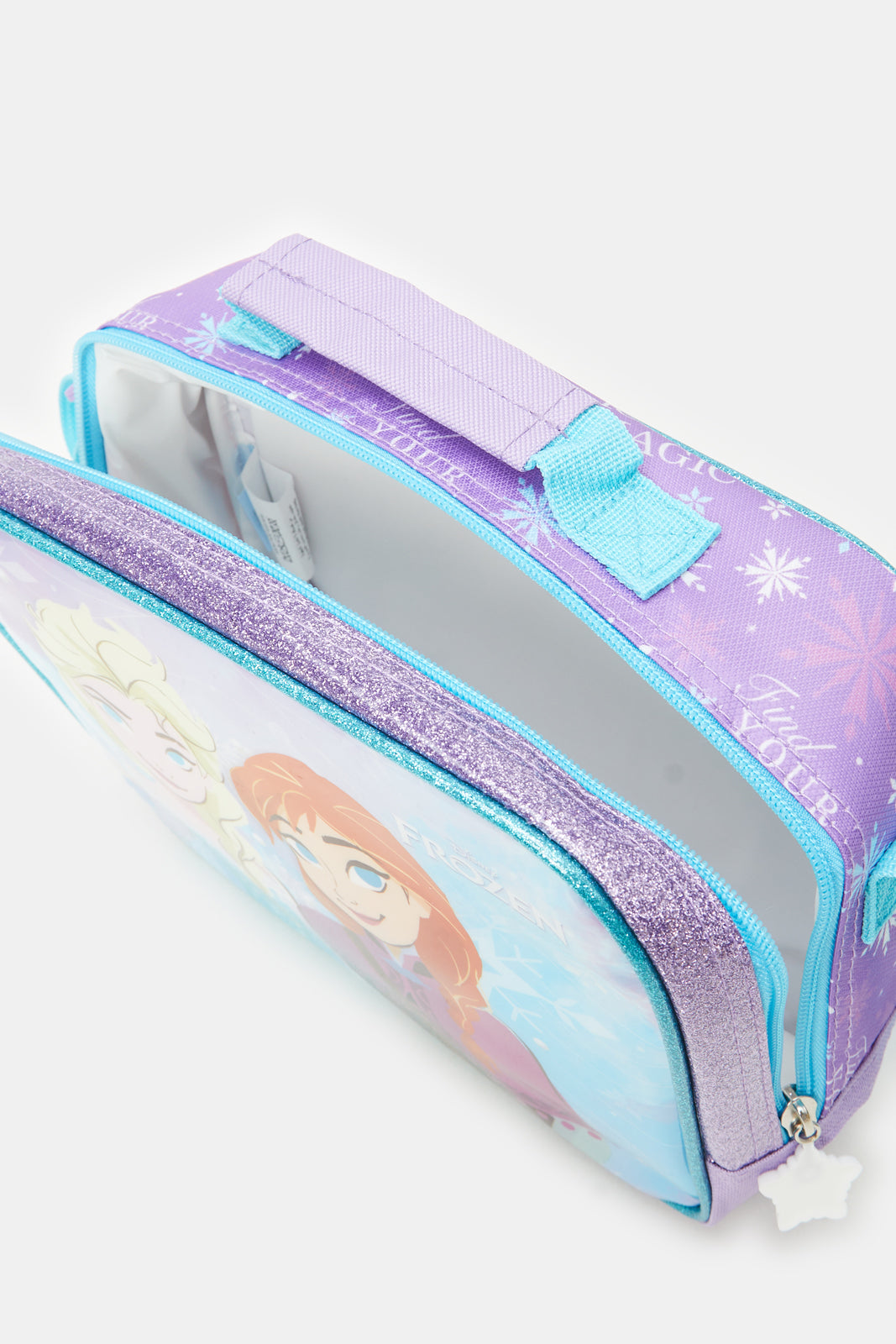 Buy Girls Blue And Purple Frozen Lunch Bag 129455233 in UAE | REDTAG